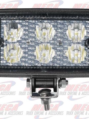 FOG LIGHT 600 LUMEN HIGH POWER LED SQD RECT SPOT