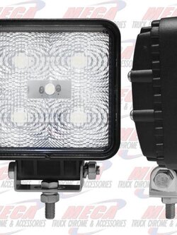 HIGH POWER LED FOG LIGHT WHITE SQUARED