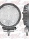 HIGH POWER LED FOG LIGHT WHT ROUND, SILVER HOUSING