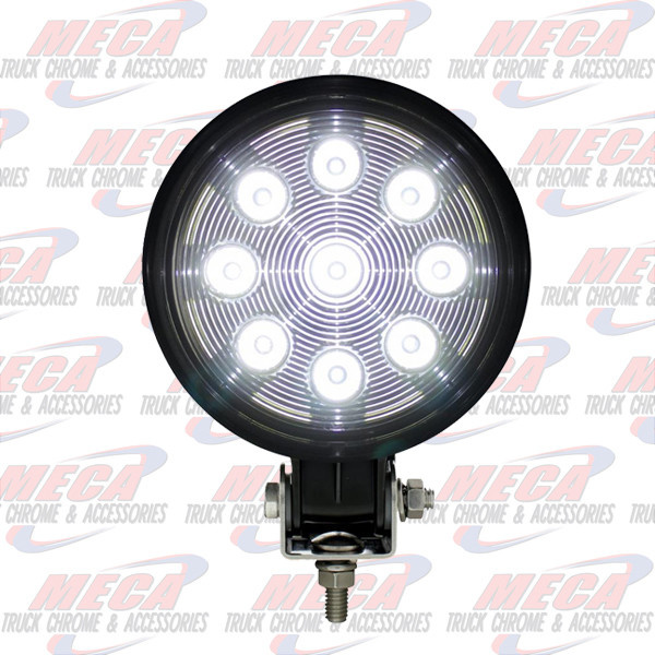LED WORKLIGHT 1800 LUMENS ROUND W/ 9 DIODES