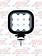 FOG LIGHT 9 LED HIGH POWER SQUARE 1580 LUMENS 3W