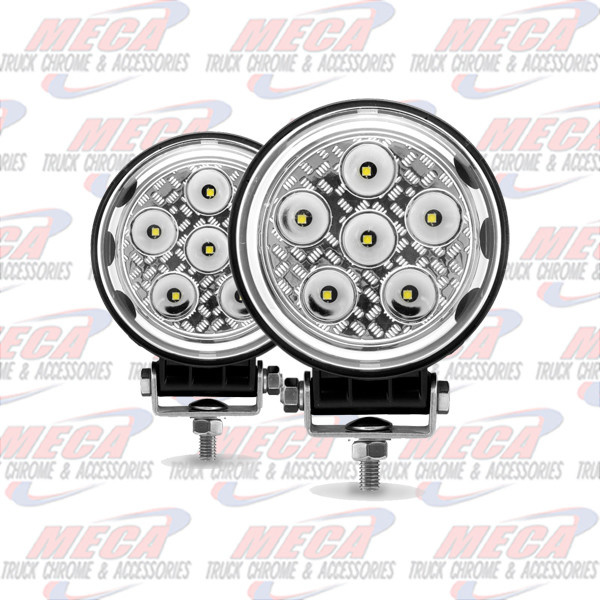 UNIVERSAL 4.5" ROUND 'RADIANT SERIES LED WORK LAMP