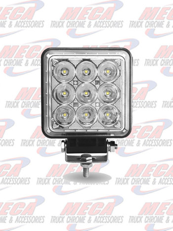 SPOT & FLOOD 360DEG 4.29" SQUARE 'RADIANT SERIES'