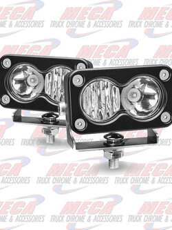 UNIVERSAL 3" MINI RECTANGULAR LED WORK LAMPS
