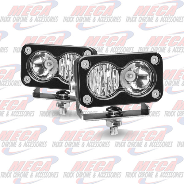 UNIVERSAL 3" MINI RECTANGULAR LED WORK LAMPS