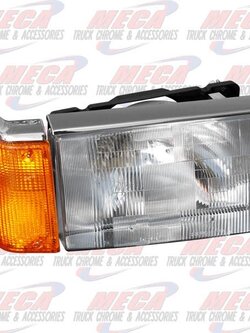 HEADLIGHT & TURN SIG ASSEMBLY VOLVO WHITE PSSGR
