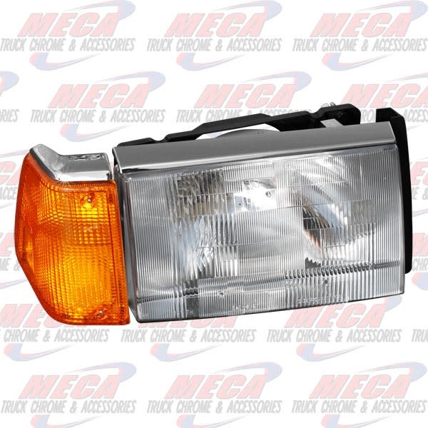 HEADLIGHT & TURN SIG ASSEMBLY VOLVO WHITE PSSGR