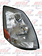 HEADLIGHT VOLVO VN PSSGR SIDE CHROME W/O BUBBLE
