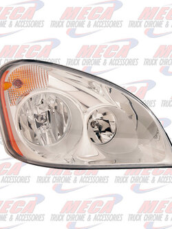 HEADLIGHT CASCADIA PASSENGER SIDE OEM CHROME