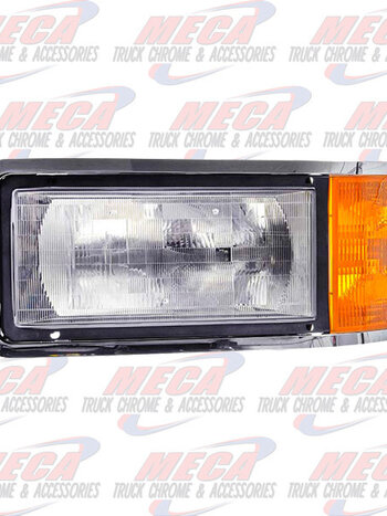 HEADLAMP RIGHT PASSENGER HOUSING MACK CH WITH TURN SIGNAL