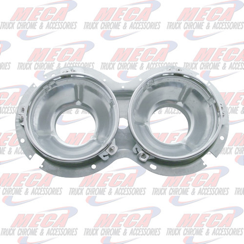 HEADLIGHT INNER LAMP BUCKET PB 359 DUAL ROUND 5"