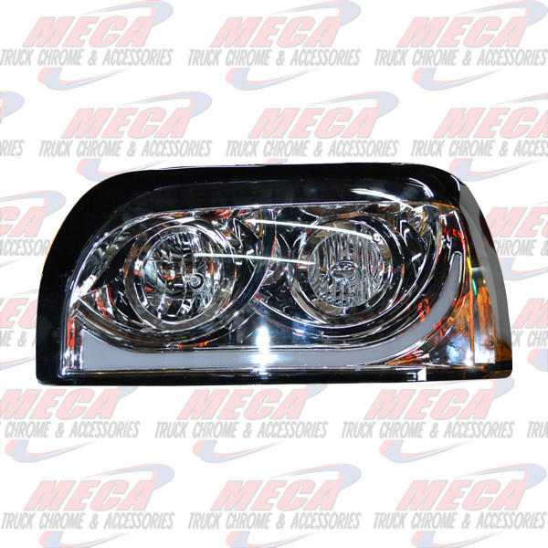HEADLIGHT COMPLETE KIT FL CENTURY CHROME DRIVER SIDE AUDI STYLE