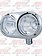 HEADLIGHT DUAL HOUSING PB 359 PASSENGER SIDE