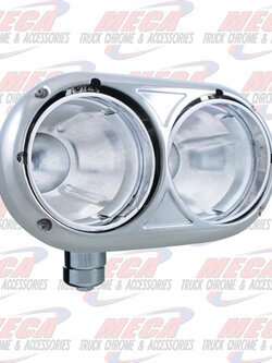 HEADLIGHT DUAL HOUSING PB 359 DRIVER SIDE