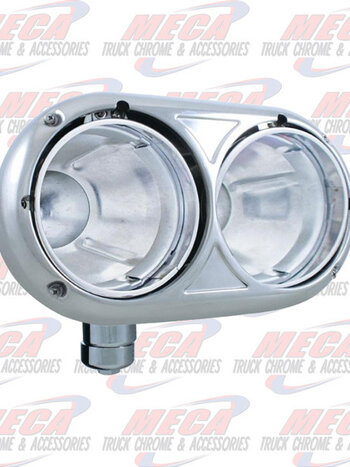 HEADLIGHT DUAL HOUSING PB 359 DRIVER SIDE