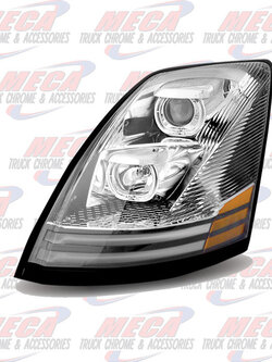HEADLIGHT VOLVO DRIVER SIDE CHROME AUDI STYLE