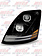 HEADLIGHT VOLVO DRIVER SIDE BLACK AUDI STYLE
