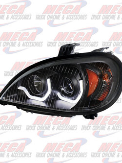 HEADLAMP ASSY BLK FL COLUMBIA W/ HALO DRIVER SIDE