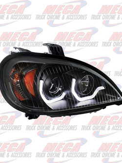HEADLAMP ASSY BLK FL COLUMBIA W/ HALO PSSGR SIDE