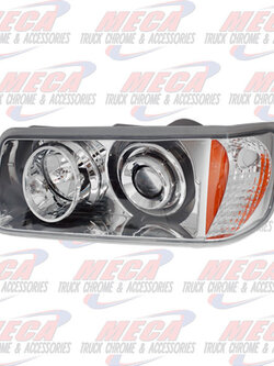 HEADLIGHT ASSEMBLY FLD120 CHROME DRIVER SIDE **NO WARRANTY ON THIS LIGHT**