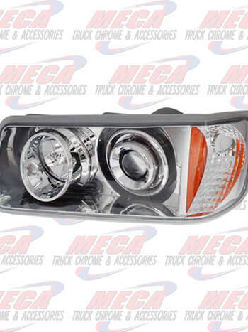HEADLIGHT ASSEMBLY FLD120 CHROME DRIVER SIDE **NO WARRANTY ON THIS LIGHT**