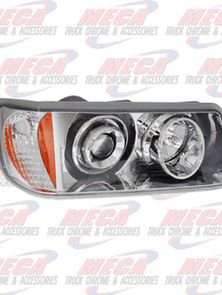 HEADLIGHT ASSEMBLY FLD120 CHROME PASSENGER SIDE **NO WARRANTY ON THIS LIGHT**
