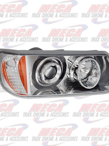 HEADLIGHT ASSEMBLY FLD120 CHROME PASSENGER SIDE **NO WARRANTY ON THIS LIGHT**