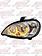 HEADLAMP ASSY COLUMBIA HALO DRIVER WHTE RUN YEL TURN