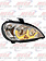 HEADLAMP ASSY COLUMBIA HALO PASSENGER WHTE RUN YEL TURN