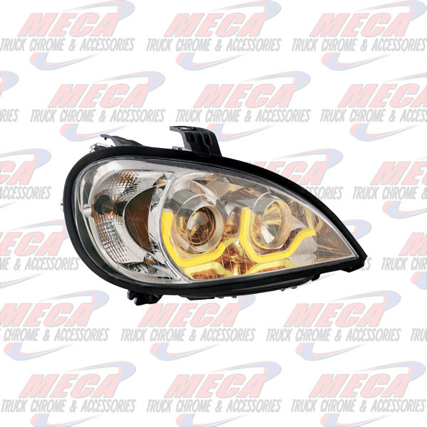 HEADLAMP ASSY COLUMBIA HALO PASS WHTE RUN YEL TURN