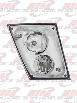 VOLVO VN/VNL MODERN STYLE FOG LT RIGHT 04-10 CHROM