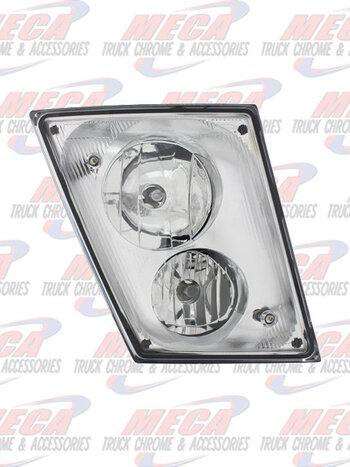 VOLVO VN/VNL MODERN STYLE FOG LT RIGHT 04-10 CHROM