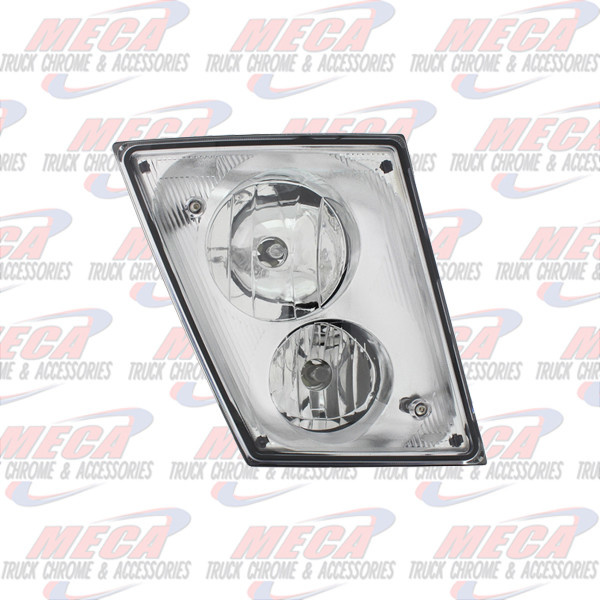 VOLVO VN/VNL MODERN STYLE FOG LT RIGHT 04-10 CHROM