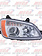 HEADLIGHT ASSEMBLY KW T660 T700 DRIVER SIDE CHROME PROJECTOR