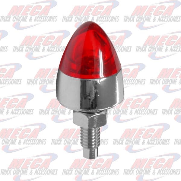 BULLET NUT LED RED