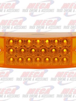 TRAILER LIGHT 20 LED'S AMBER