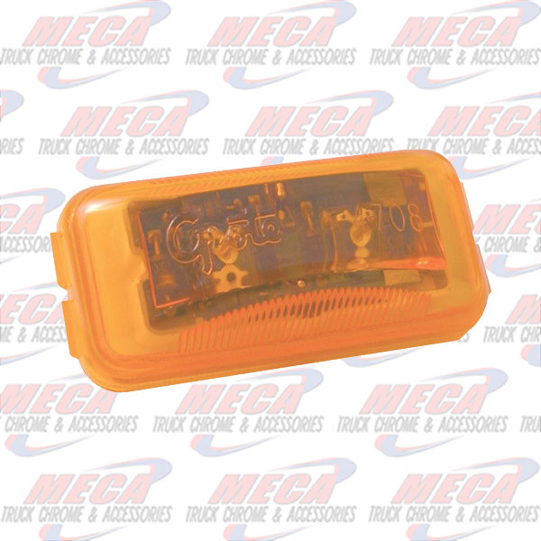 LED LIGHT DUALLY STYLE W/ 2 LEDS AMBER