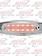 SIDE MARKER LGT PB STYLE CLEAR LED RED 12 DIODE