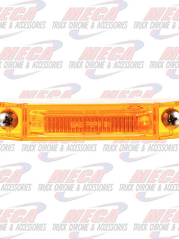 MARKER LIGHT THIN LED AMBER 2 DIODE