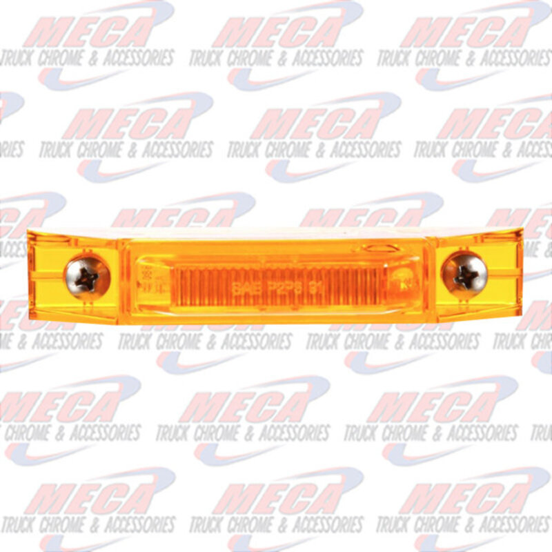 MARKER LIGHT THIN LED AMBER 2 DIODE