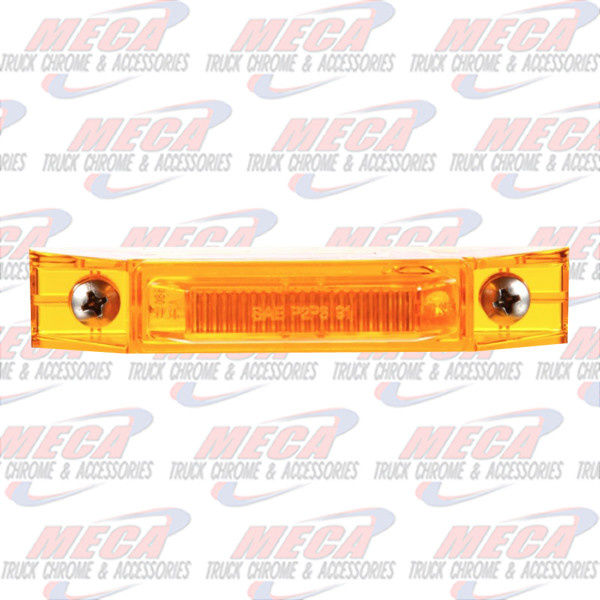MARKER LIGHT THIN LED AMBER 2 DIODE