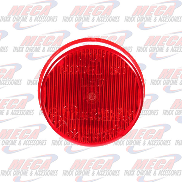 MARKER LIGHT 2'' LED RED 2 DIODE