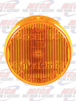 MARKER LIGHT 2'' LED AMBER 2 DIODE