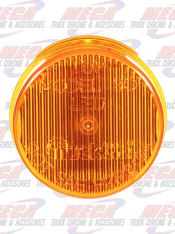 MARKER LIGHT 2'' LED AMBER 2 DIODE