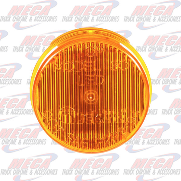 MARKER LIGHT 2'' LED AMBER 2 DIODE