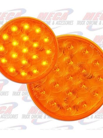 TURN TAIL 4'' LED AMBER 19 LED
