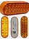 LIGHT OVAL LED AMBER 24 DIODES