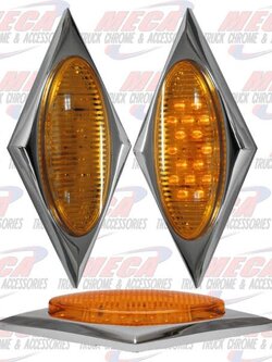 DIAMOND LIGHT LED AMBER