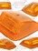 ROOF LIGHT SQUARED 36 LED REPLACEMENT CAP AMBER