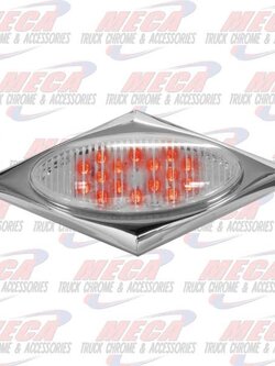 DIAMOND LT LED CLEAR RED